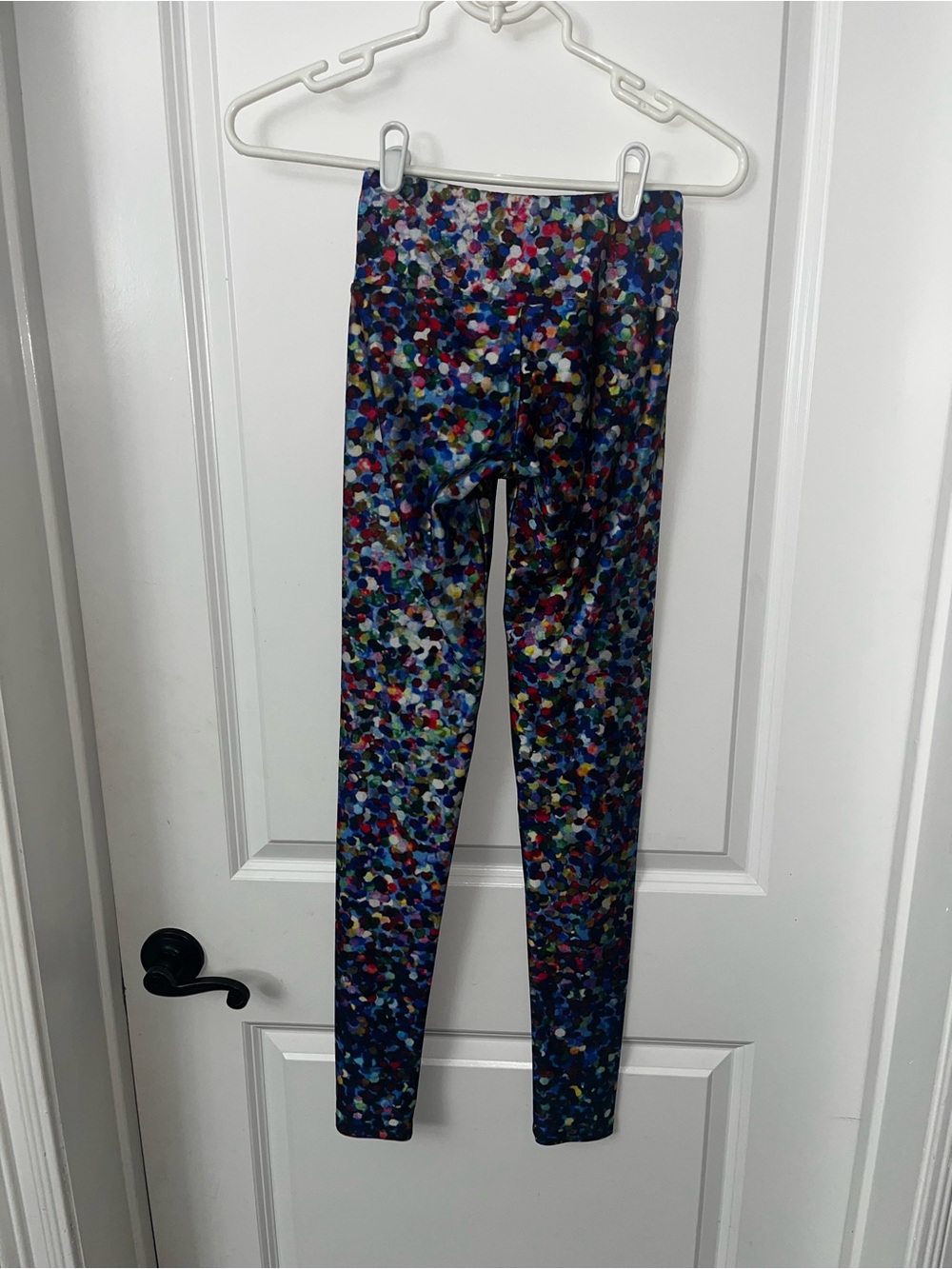 Goldsheep Multicolor Dot-Print Leggings